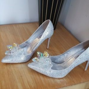 Jimmy choo glass slipper knock off